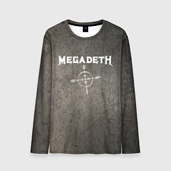 Лонгслив мужской Megadeth, цвет: 3D-принт