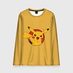 Лонгслив мужской Pikachu, цвет: 3D-принт