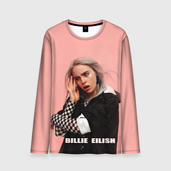 Лонгслив мужской Billie Eilish, цвет: 3D-принт