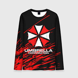 Лонгслив мужской Umbrella Corporation, цвет: 3D-принт