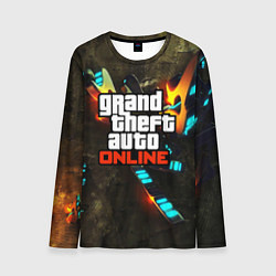 Лонгслив мужской GTA:Online, цвет: 3D-принт