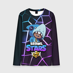 Мужской лонгслив Brawl Stars LEON SHARK