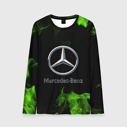 Лонгслив мужской Mercedes, цвет: 3D-принт