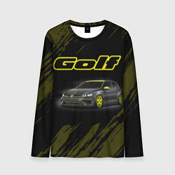 Лонгслив мужской Volkswagen Golf mk7, цвет: 3D-принт