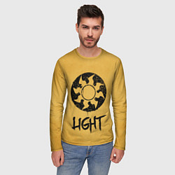 Лонгслив мужской Emblems Light, цвет: 3D-принт — фото 2