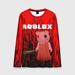 Мужской лонгслив Roblox Piggy