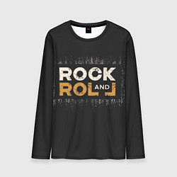 Мужской лонгслив Rock and Roll Z