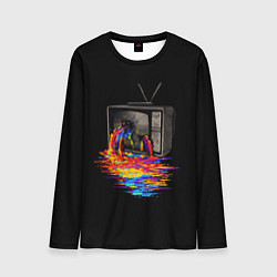 Лонгслив мужской Треш, цвет: 3D-принт