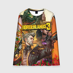 Лонгслив мужской Borderlands 3, цвет: 3D-принт