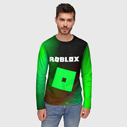 Лонгслив мужской ROBLOX РОБЛОКС, цвет: 3D-принт — фото 2
