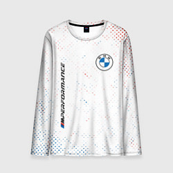 Лонгслив мужской BMW БМВ, цвет: 3D-принт