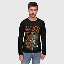 Лонгслив мужской Slayer, цвет: 3D-принт — фото 2