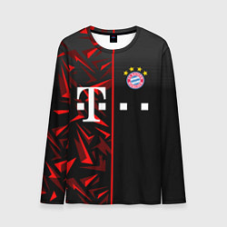 Лонгслив мужской FC Bayern Munchen Форма, цвет: 3D-принт