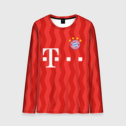 Лонгслив мужской FC Bayern Munchen униформа, цвет: 3D-принт