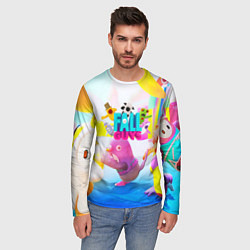 Лонгслив мужской FALL GAYS ФОЛЛ ГАЙС, цвет: 3D-принт — фото 2