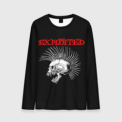 Лонгслив мужской The Exploited, цвет: 3D-принт