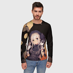 Лонгслив мужской Аниме Девушка, цвет: 3D-принт — фото 2