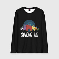 Лонгслив мужской AMONG US, цвет: 3D-принт