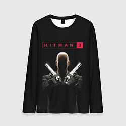 Лонгслив мужской Hitman III, цвет: 3D-принт