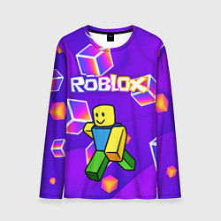 Мужской лонгслив ROBLOX КУБЫ