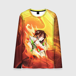 Мужской лонгслив Шаман Кинг Хао Зик