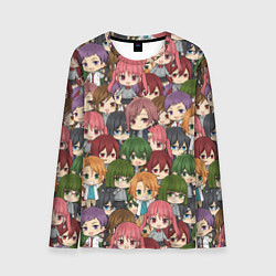 Мужской лонгслив Horimiya Chibi