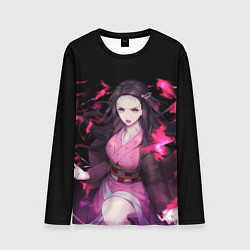 Лонгслив мужской NEZUKO НЕЗУКО KNY, цвет: 3D-принт