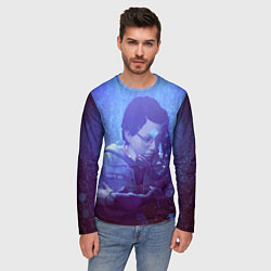 Лонгслив мужской Rain, цвет: 3D-принт — фото 2