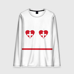 Лонгслив мужской Медсестра, цвет: 3D-принт