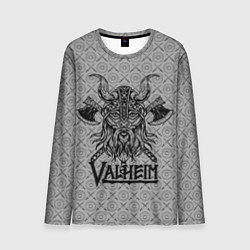 Лонгслив мужской Valheim Viking dark, цвет: 3D-принт