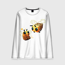 Мужской лонгслив Minecraft Bee