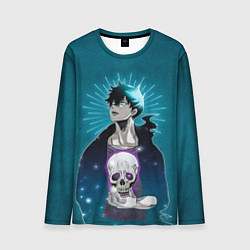 Мужской лонгслив Jin-Woo and skull