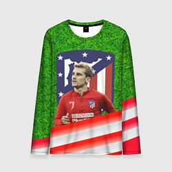 Мужской лонгслив Антуан Гризманн Antoine Griezmann спина Z