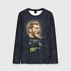 Лонгслив мужской Iker Casillas, цвет: 3D-принт