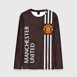 Лонгслив мужской МАНЧЕСТЕР MANCHESTER ПЛИТЫ, цвет: 3D-принт