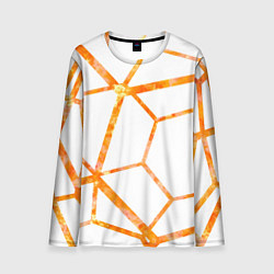 Лонгслив мужской Hexagon, цвет: 3D-принт