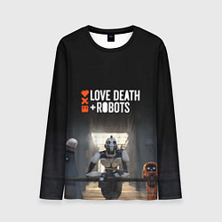 Мужской лонгслив Love, Death and Robots