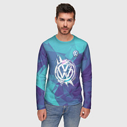 Лонгслив мужской VOLKSWAGEN, цвет: 3D-принт — фото 2