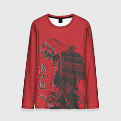 Лонгслив мужской Самурай, цвет: 3D-принт