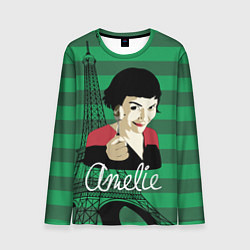 Лонгслив мужской Amelie, цвет: 3D-принт