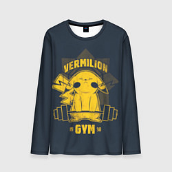 Лонгслив мужской Vermilion gym, цвет: 3D-принт