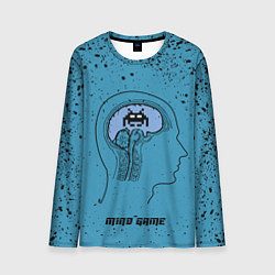 Мужской лонгслив Space Invaders Mind Game Z