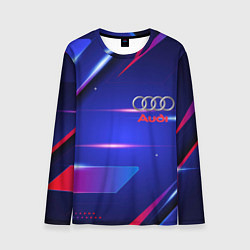 Лонгслив мужской Ауди Audi синива, цвет: 3D-принт