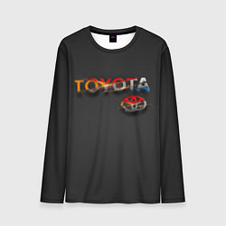 Лонгслив мужской TOYOTA SHARDS, цвет: 3D-принт