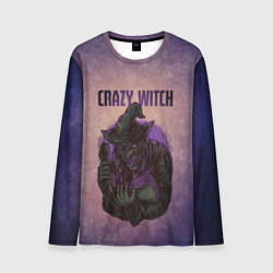 Мужской лонгслив Crazy Witch