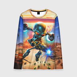 Лонгслив мужской Alien area 52, цвет: 3D-принт