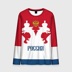 Лонгслив мужской Russia Team, цвет: 3D-принт