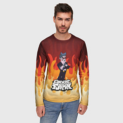 Лонгслив мужской Дорогой Папочка Friday Night Funkin, цвет: 3D-принт — фото 2