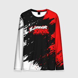 Лонгслив мужской Friday Night Funkin - логотип игры, цвет: 3D-принт