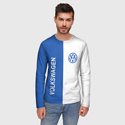 Лонгслив мужской Volkswagen, ФОЛЬКСВАГЕН, цвет: 3D-принт — фото 2